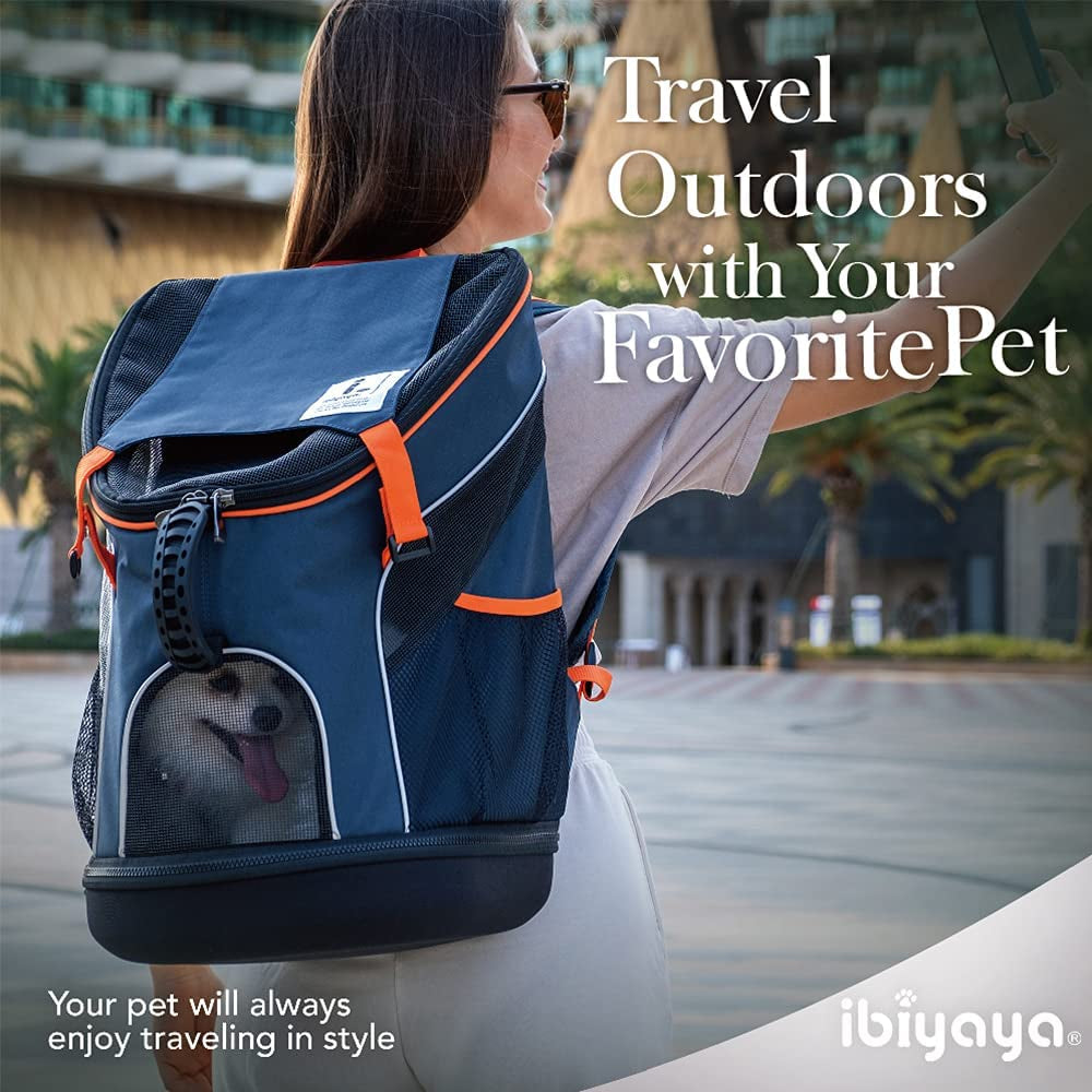 Ultralight-Pro Pet Carrier Backpack, Navy Blue