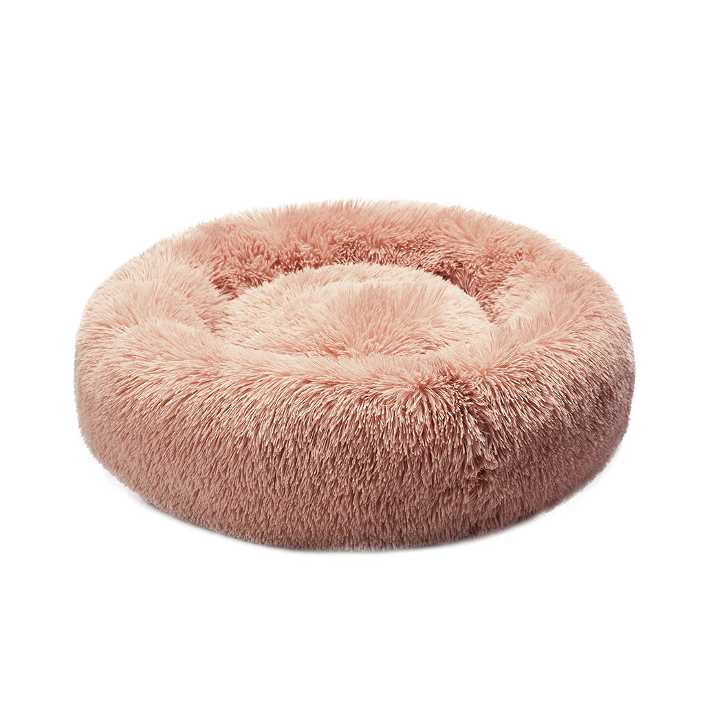 Pawz Dog Calming Bed Warm Soft Plush Thicker round Comfy Sleeping Large Washable