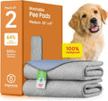® Reusable Puppy Pad – Waterproof, Extra-Absorbent, Washable Pee Pad for Dog Training, Whelping, & More – Protect Your Floors & Pet with Quick-Drying Potty Pad (Medium - 36"X41")