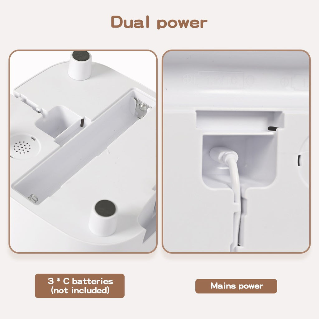 Pawz 5L Automatic Pet Feeder Double Bowl Dog Cat Auto Smart Food Dispenser Timer