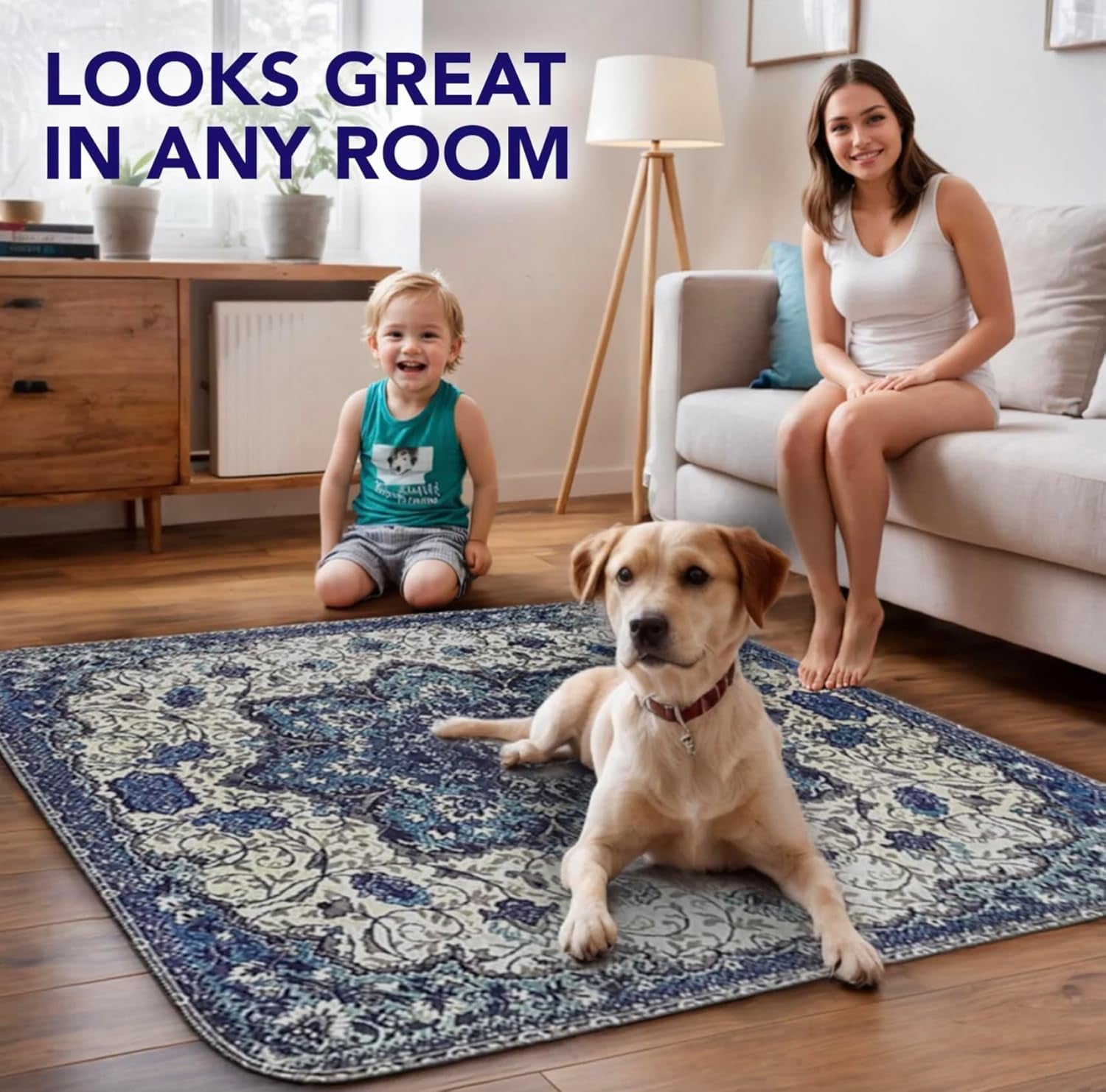 Washable Pee Pads for Dogs, Cat Litter Mat, Puppy Pads, Reusable Pet Training Pads, Extra Large 36 X 36 (2 Pack) by