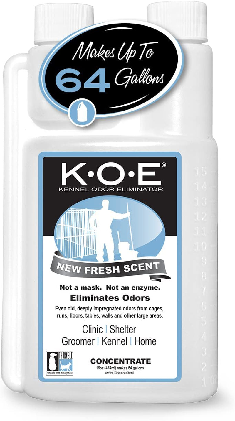 K.O.E Kennel Odor Eliminator Fresh Scent Concentrate 16 Oz
